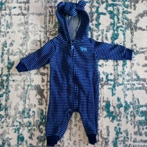 Carter's baby boys long sleeve jumpsuits